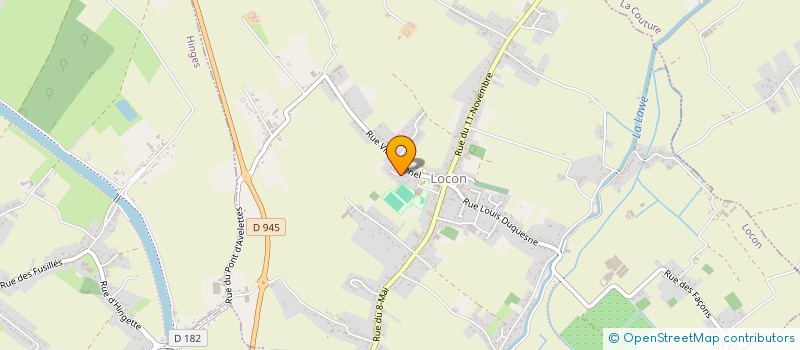 localisation de l'entreprise DYNAMIQUE CULTURES IMAGE  LOCON