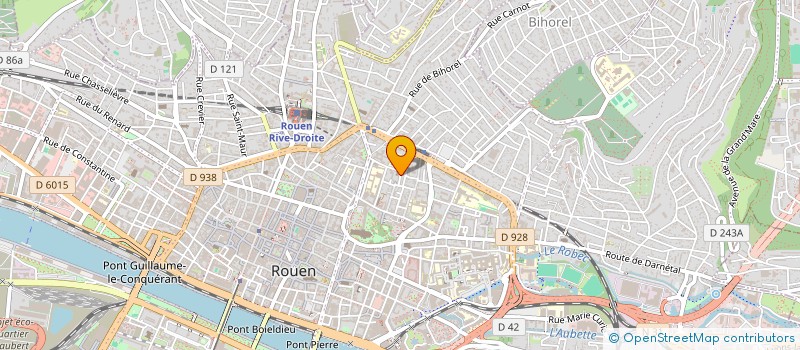 localisation de l'entreprise DYNAMIQUE DU MOUVEMENT à ROUEN