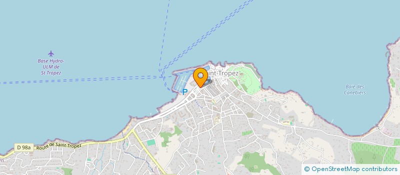 localisation de l'entreprise DYNAMIQUE DU SUD EST à SAINT-TROPEZ