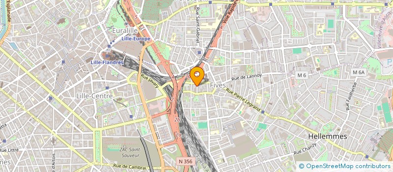 localisation de l'entreprise DYNAMIQUE FORMATION EMPLOI à LILLE