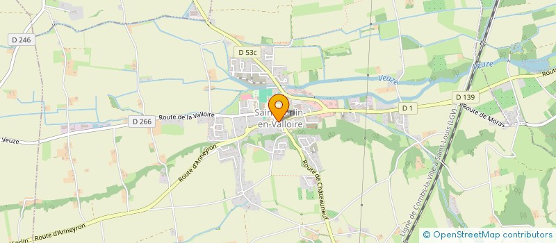 localisation de l'entreprise DYNAMIQUE IMMOBILIER  SAINT-SORLIN-EN-VALLOIRE