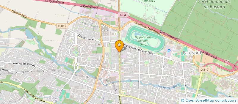 localisation de l'entreprise DYNAMIQUE INFORMATION CONTACT  LONS