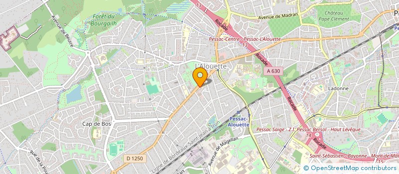localisation de l'entreprise DYNAMIQUE PESSAC à PESSAC