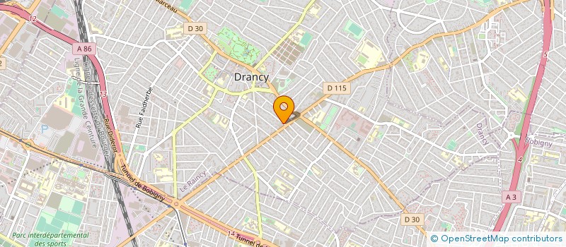 localisation de l'entreprise DYNAMIQUE SERVICE à DRANCY