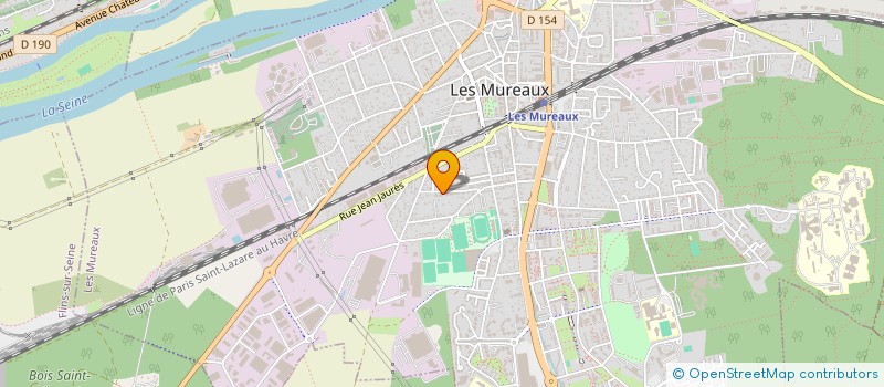 localisation de l'entreprise DYNAMIQUE T à MUREAUX (LES)