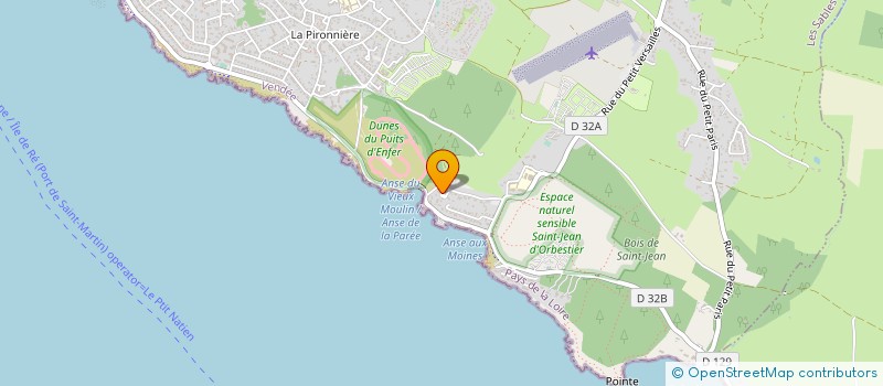 localisation de l'entreprise DYNAMIQUE VOILE à LES SABLES D'OLONNE