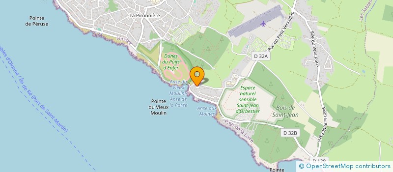 localisation de l'entreprise DYNAMIQUE VOILE LSDO à LES SABLES D'OLONNE
