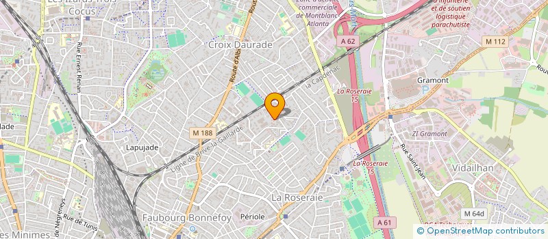 localisation de l'entreprise DYNAMIQUES FEMMES à TOULOUSE