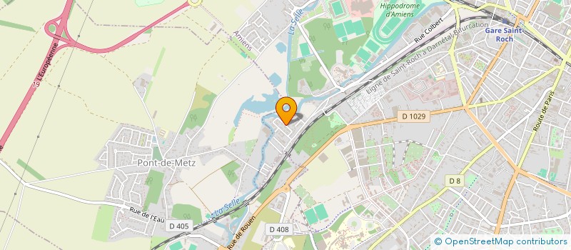 localisation de l'entreprise DYNAMIS à AMIENS