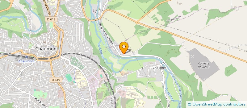 localisation de l'entreprise DYNAMIS à CHAMARANDES-CHOIGNES