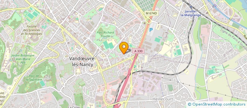 localisation de l'entreprise DYNAMIS INGENIERIE  VANDUVRE-LES-NANCY