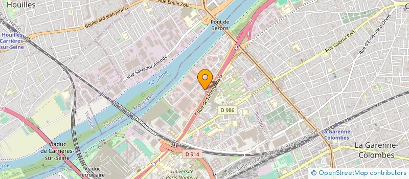 localisation de l'entreprise DYNAMIT SERVICES à NANTERRE
