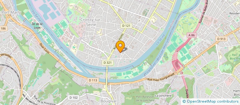 localisation de l'entreprise DYNAMIX à CROISSY-SUR-SEINE