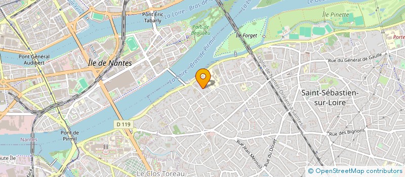 localisation de l'entreprise DYNAMIXT à NANTES