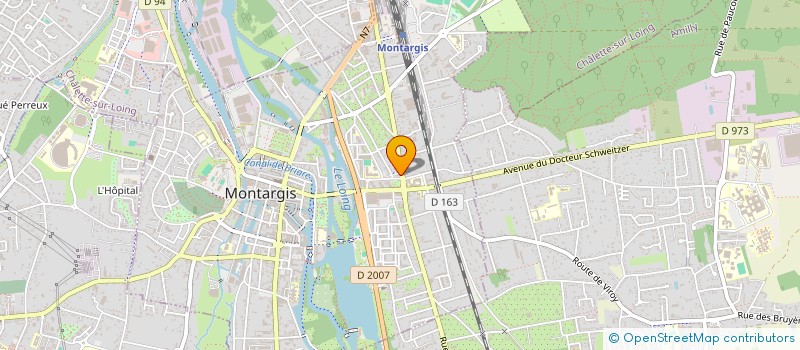 localisation de l'entreprise DYNAMO 1940 à MONTARGIS