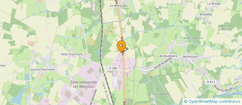 localisation de l'entreprise DYNAMO ESCAPE GAME  BRANGES