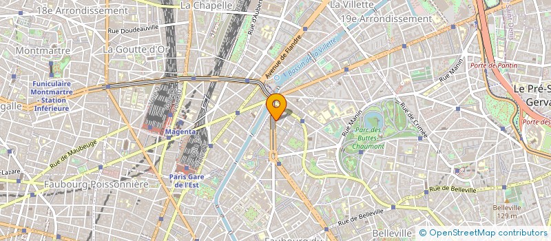 localisation de l'entreprise DYNAMO MEDICAL à PARIS