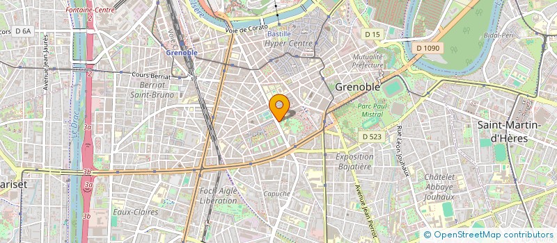 localisation de l'entreprise DYNAMUSIC à GRENOBLE