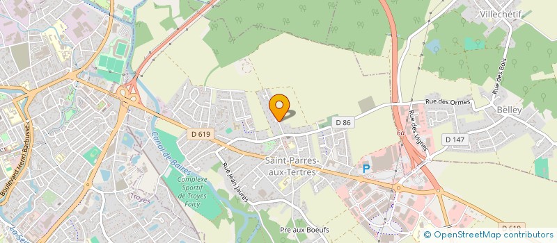 localisation de l'entreprise DYNAMYK  TROYES