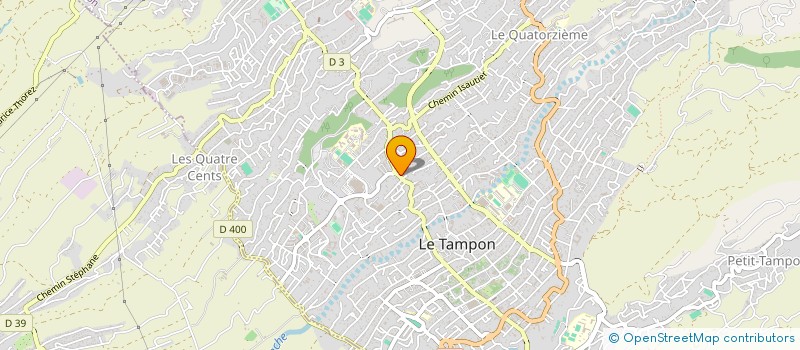 localisation de l'entreprise DYNAMYK OCEAN INDIEN  LE TAMPON