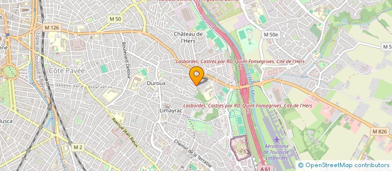 localisation de l'entreprise DYNAS+ ENGINEERING PRODUCTS  TOULOUSE