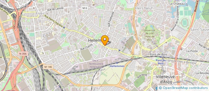 localisation de l'entreprise DYNASPORTS SARL à LILLE