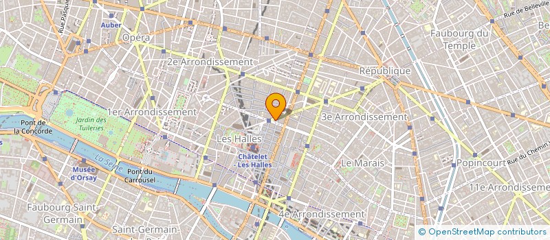 localisation de l'entreprise DYNASSURANCES à PARIS