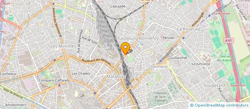 localisation de l'entreprise DYNASTIE à TOULOUSE