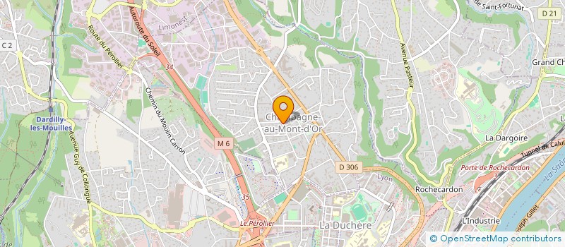 localisation de l'entreprise DYNASTIE DRIVE  CHAMPAGNE-AU-MONT-D'OR