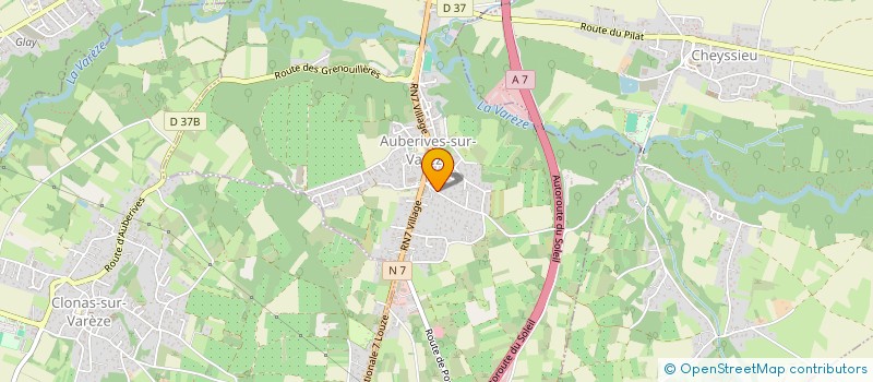 localisation de l'entreprise DYNASTIE KFAM  AUBERIVES-SUR-VAREZE