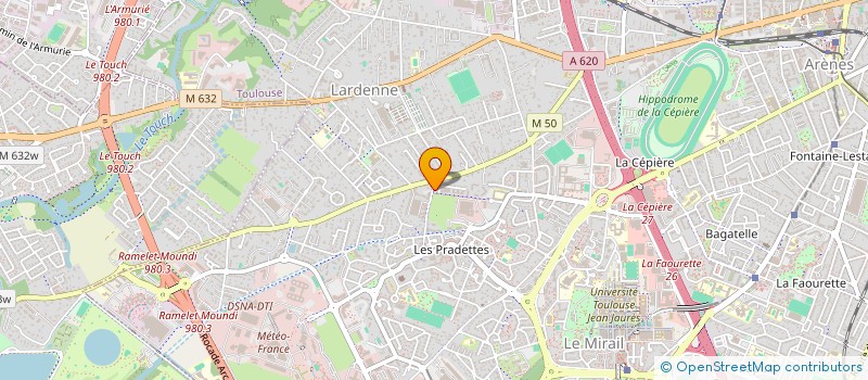 localisation de l'entreprise DYNASTY à TOULOUSE