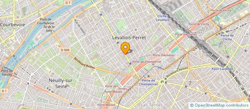localisation de l'entreprise DYNASTY TECHNOLOGIES FRANCE à LEVALLOIS-PERRET