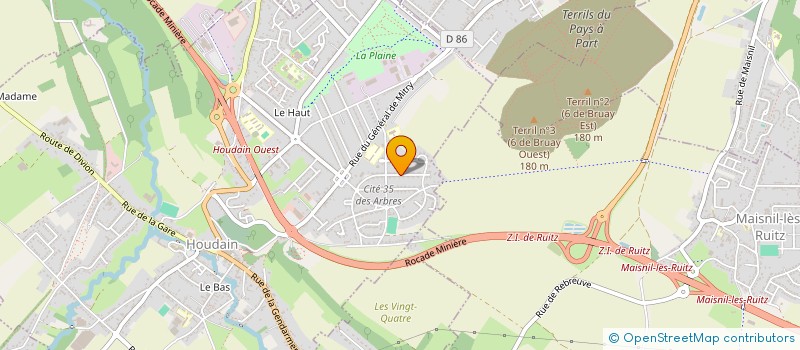 localisation de l'entreprise DYNATHY  HOUDAIN