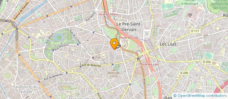 localisation de l'entreprise DYNATRA SA à PARIS