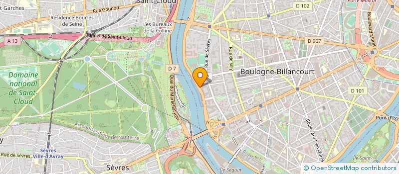 localisation de l'entreprise DYNATRACE à BOULOGNE-BILLANCOURT