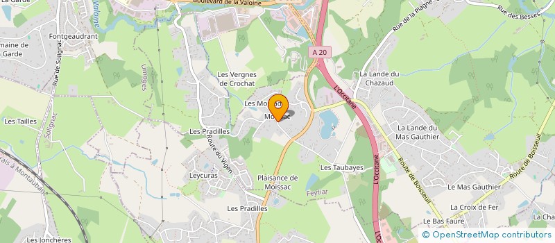 localisation de l'entreprise DYNAVENIR CONSEILS  FEYTIAT