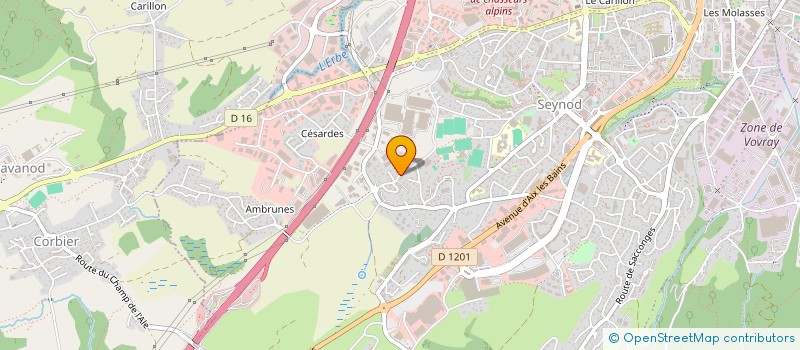 localisation de l'entreprise DYNE à ANNECY