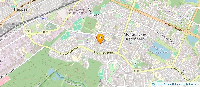 localisation de l'entreprise DYNE INVESTMENT GROUP  MONTIGNY-LE-BRETONNEUX