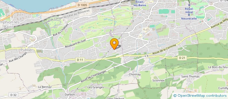 localisation de l'entreprise DYNHOLDING  PUBLIER