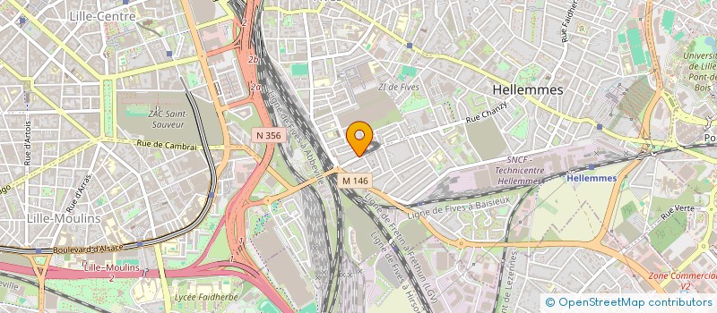 localisation de l'entreprise DYNNOVATION CONSULTING à LILLE