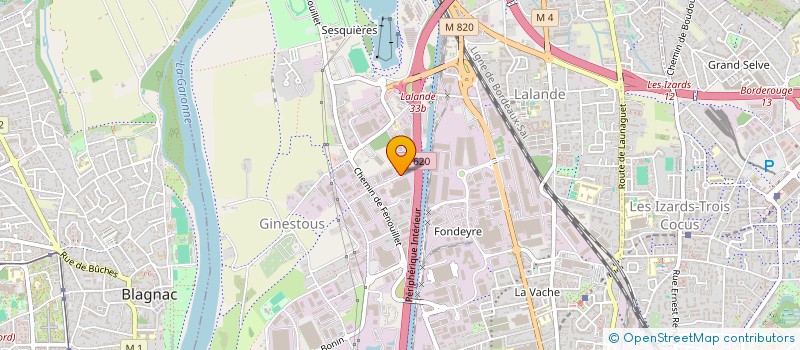 localisation de l'entreprise DYNO à TOULOUSE