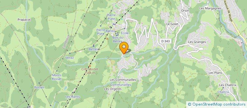 localisation de l'entreprise DYNSIB  SAINT-GERVAIS-LES-BAINS