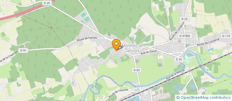 localisation de l'entreprise DYNWORLD  MONTFORT-LE-GESNOIS