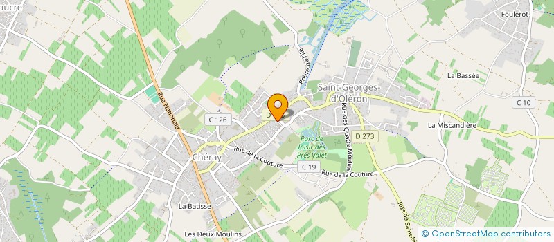 localisation de l'entreprise DYONIS  SAINT-GEORGES-D'OLERON