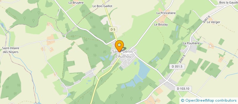 localisation de l'entreprise DYONIS TEAM à SAINTIGNY