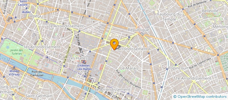 localisation de l'entreprise DYONISPORT à PARIS