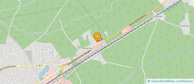 localisation de l'entreprise DYONIVINS  BIGANOS