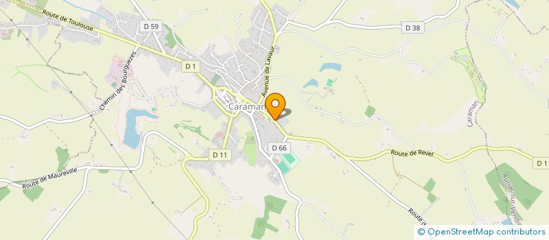 localisation de l'entreprise DYP à CARAMAN