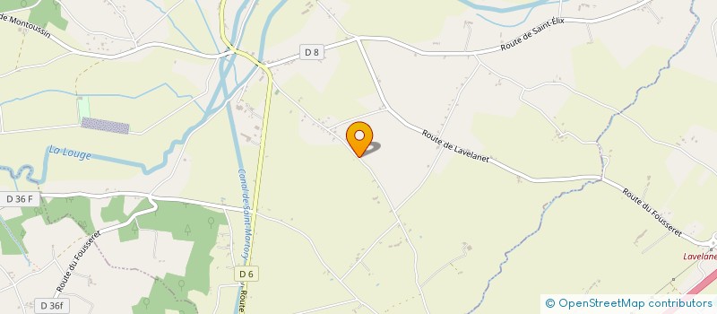 localisation de l'entreprise DYP  LE FOUSSERET