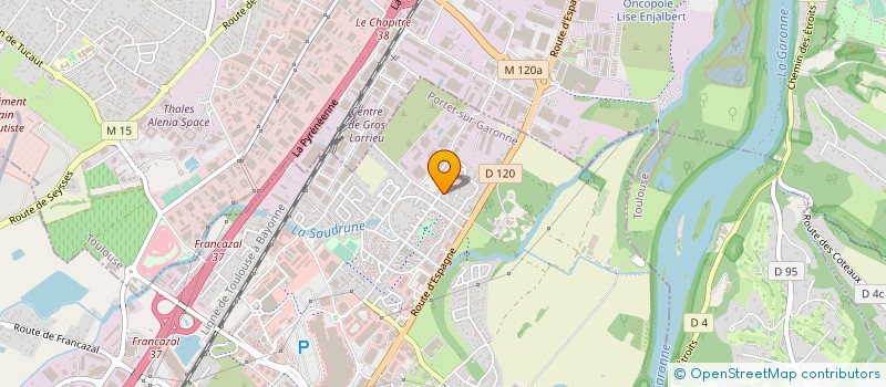 localisation de l'entreprise DYPE INVEST à PORTET-SUR-GARONNE